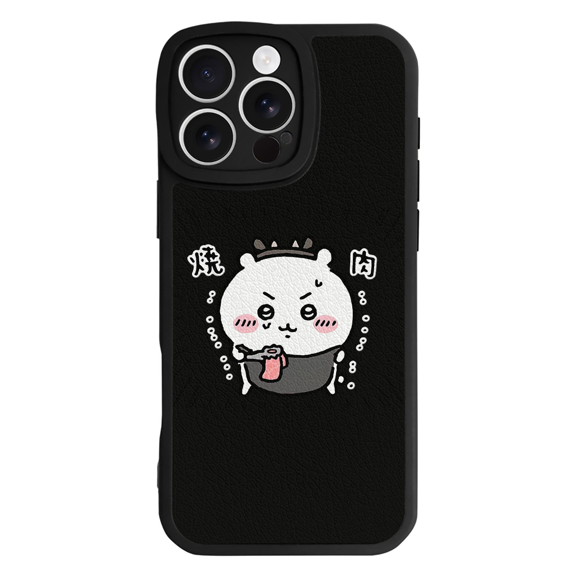 （画像用） ちいかわ ちいかわ Chii-kawa chiikawa 【iPhone 16シリーズ対応】シリコンスマホケース（レザー調） 材質：シリコン